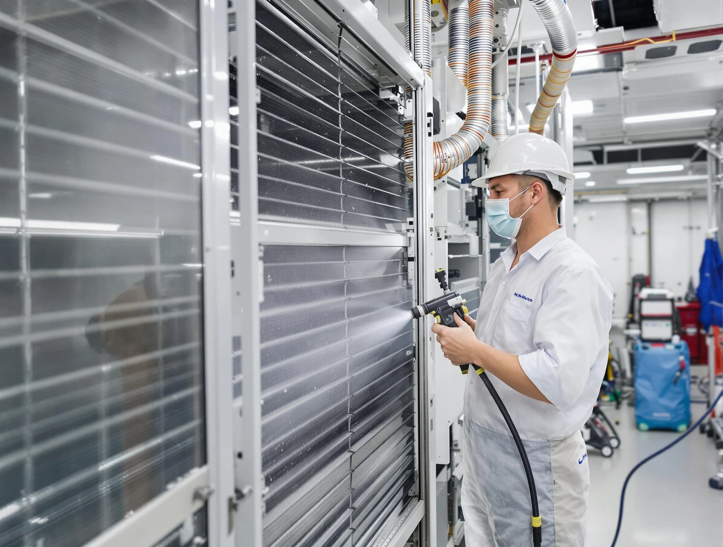 Professional AC coil cleaning by Portland Air Duct Cleaning in Portland