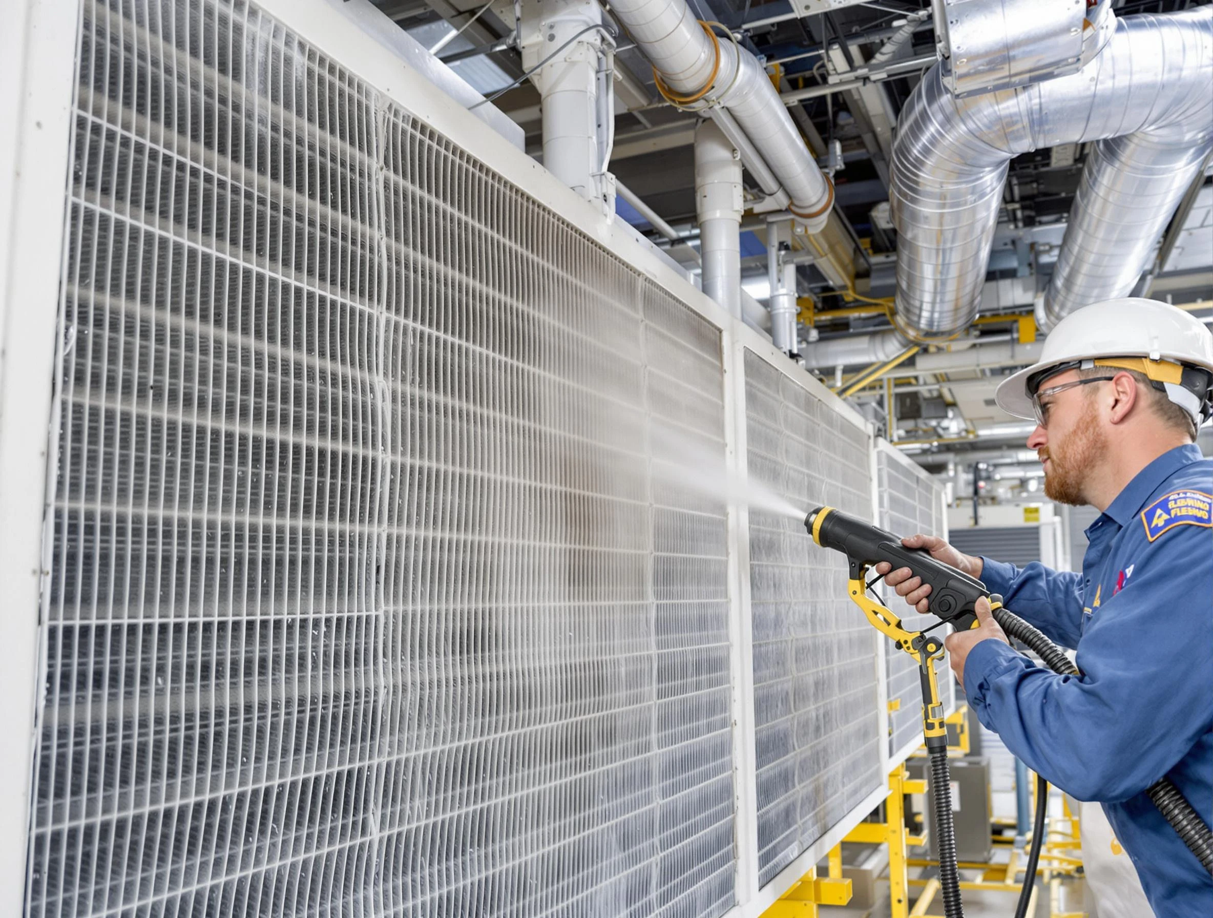 Professional commercial coil cleaning by Portland Air Duct Cleaning in Portland