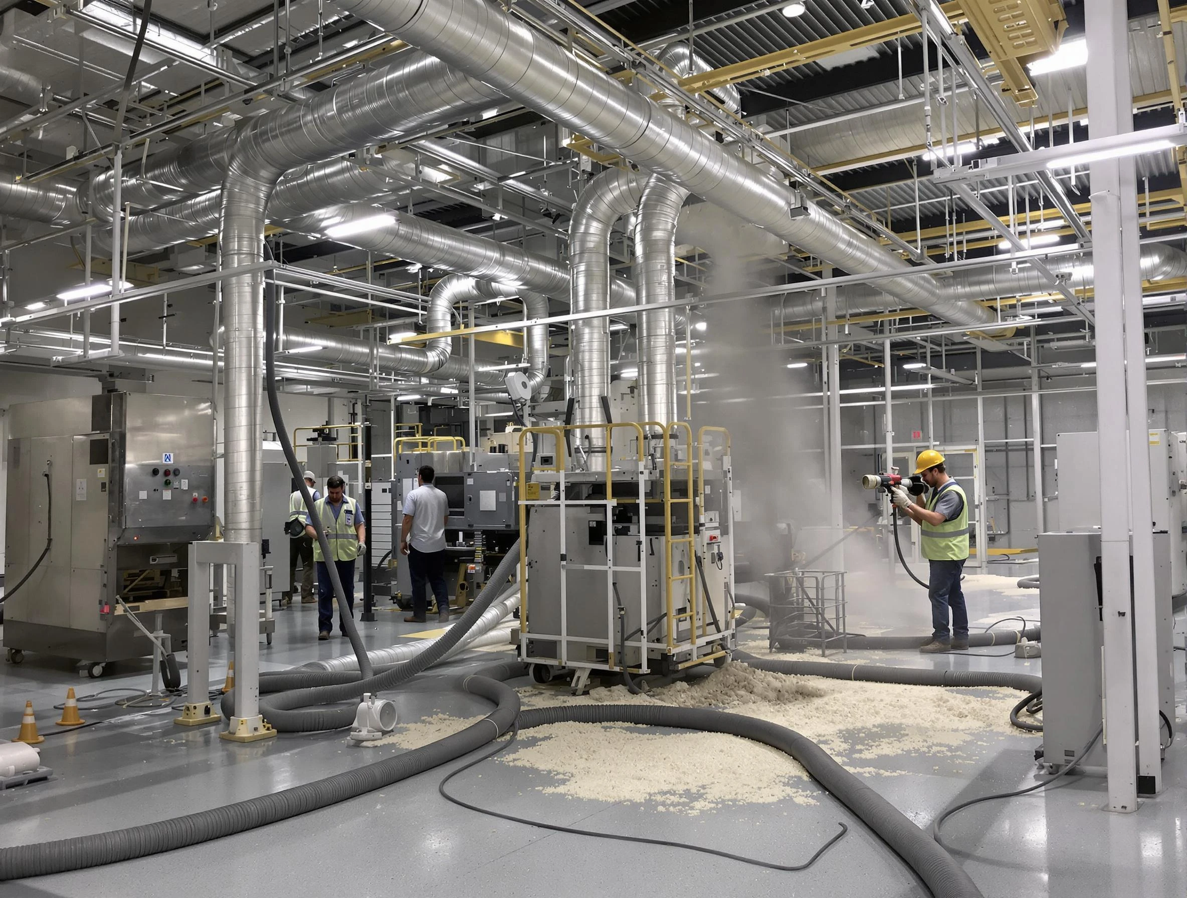 Heavy-duty industrial duct cleaning by Portland Air Duct Cleaning in Portland